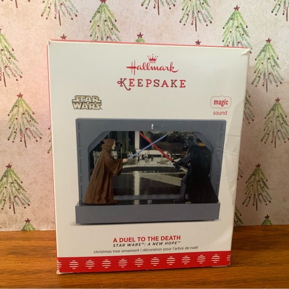 Hallmark Keepsake Ornament ~ A duel to the death 2017 ~ Star Wars: A New Hope - Picture 3 of 6